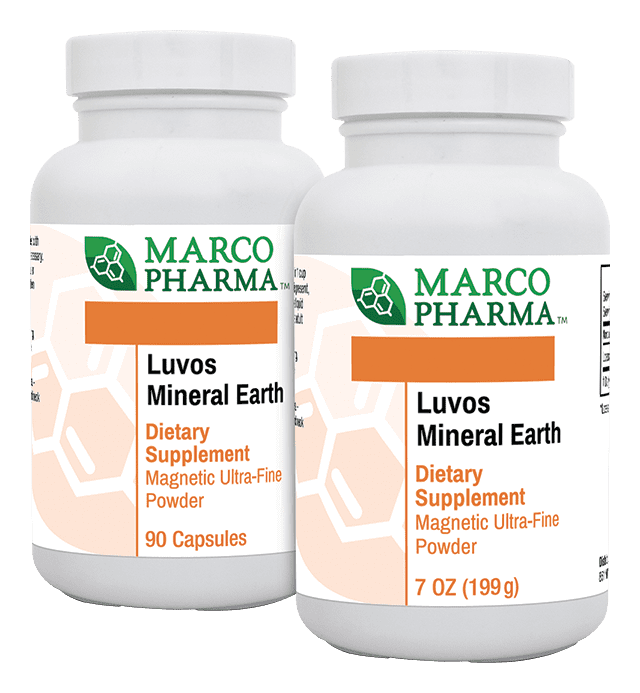 Luvos Mineral Earth Terra Forte powder and caos