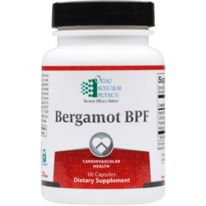Ortho Molecular Products Bergamot BPF 60 caps