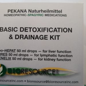 Pekana Big Three Detoxification & Drainage Kit
