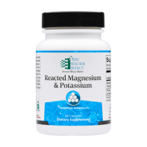 Ortho Molecular Products Reacted Magnesium & Potassium