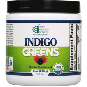 Ortho Molecular Products Indigo Greens Powder