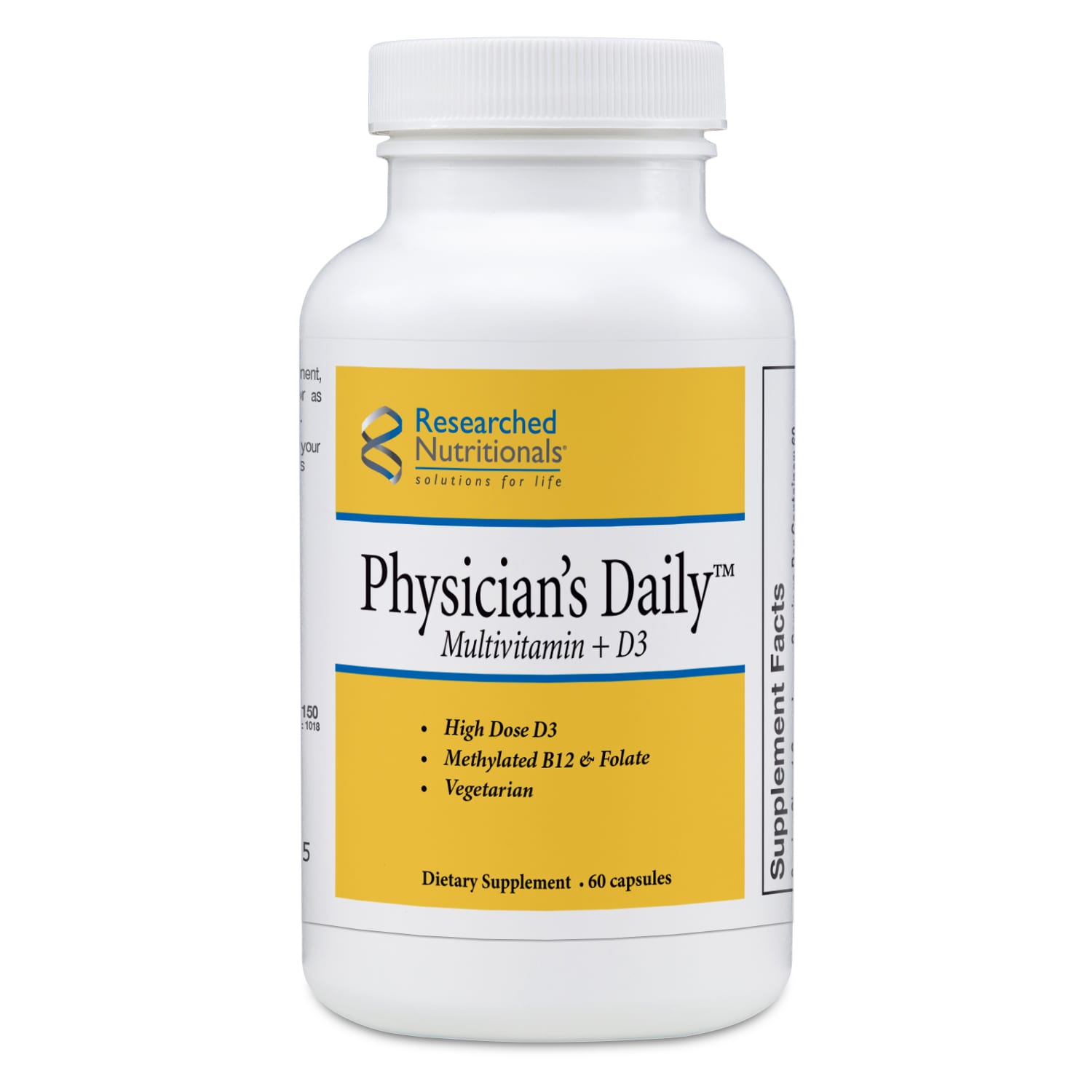 Physician's Daily Multivitamin + D3 60 caps