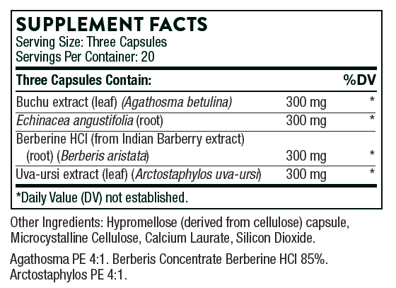 Uristatin Ingredients