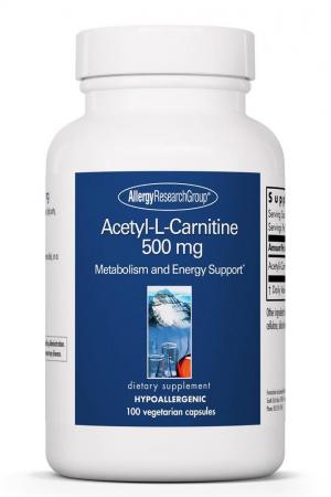 Acetyl-L-Carnitine 500mg 100 veg caps_70660