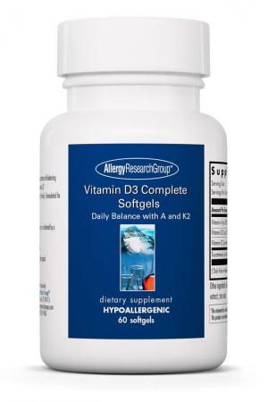 Vitamin D3 Complete 60 softgels 76381
