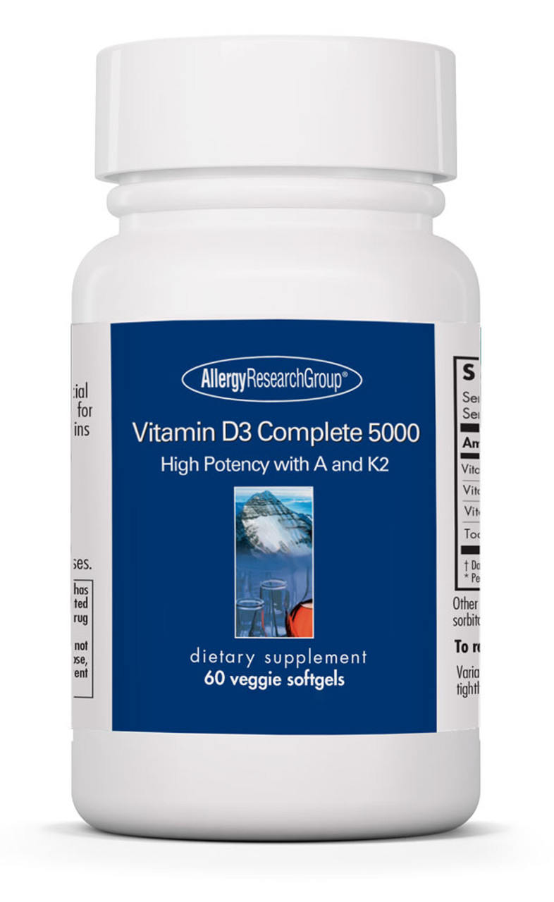 Allergy Research Group VitaminD 3 Complete 5000 with A and K2