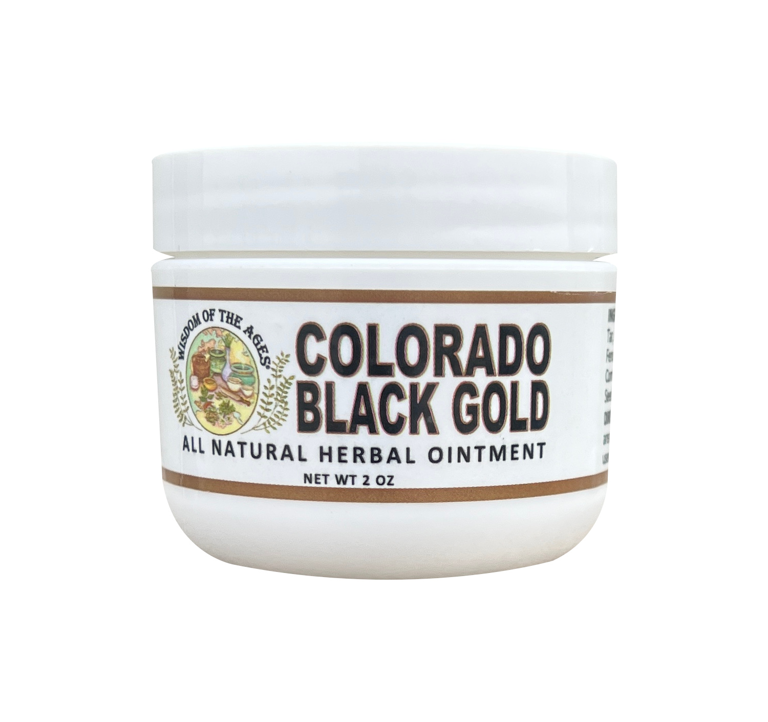 Wisdom of the Ages Colorado Black Gold OIntment 2 oz