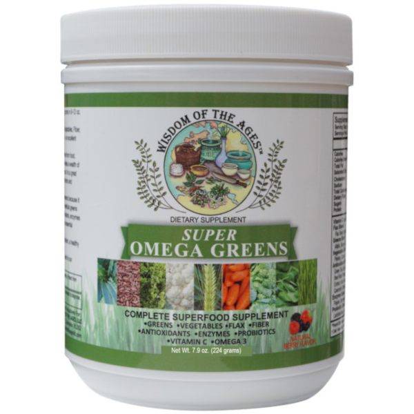Wisdom of the Ages Super Omega Greens 7.9 oz Powder
