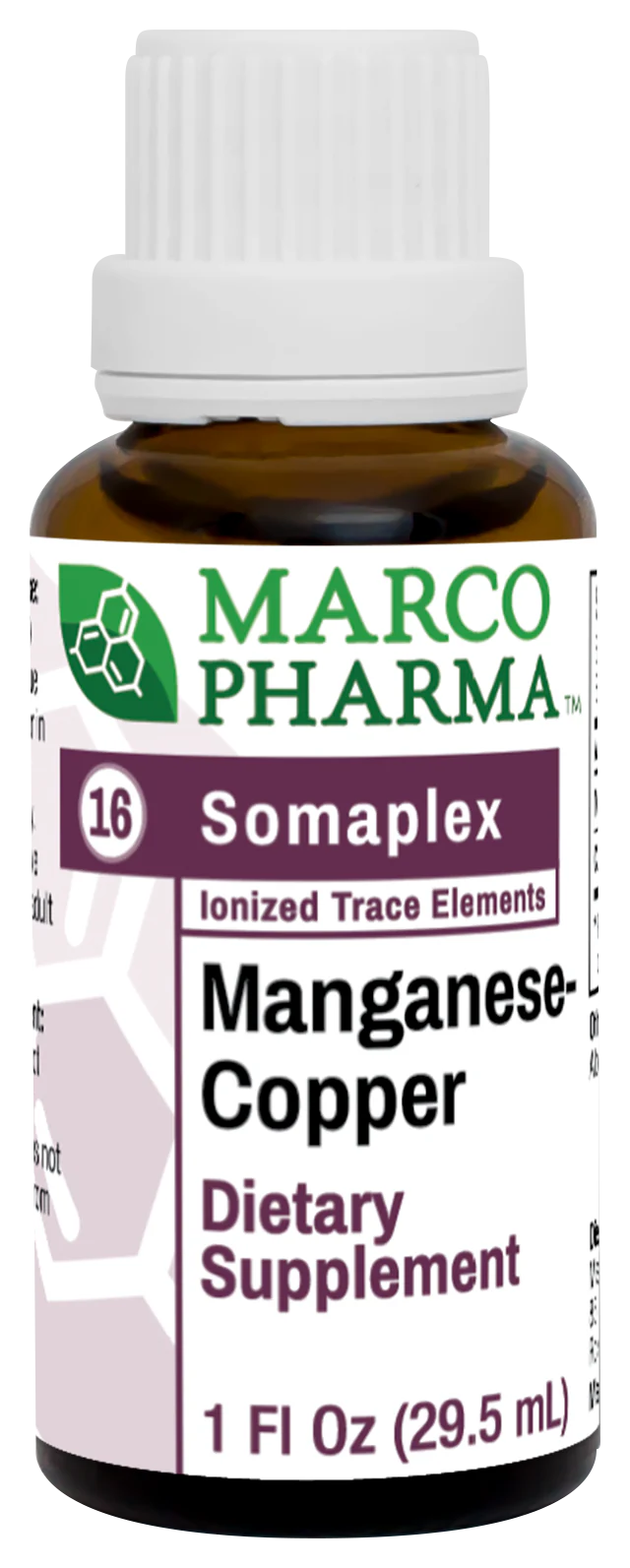 MPI Manganese-Copper Somaplex 30 ml 1 oz S16