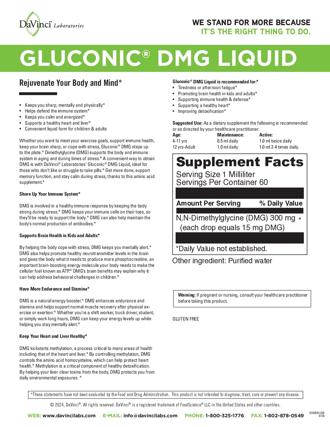 Gluconic DMG Liquid 300 mg - Image 5