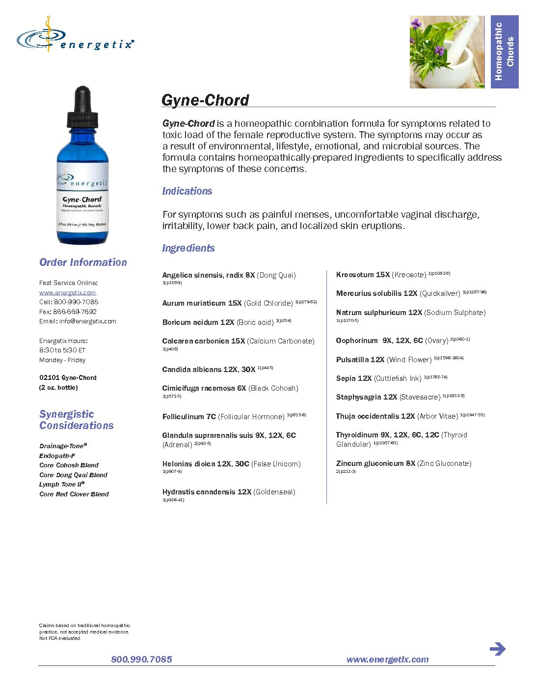 Gyne-Chord-Detail-Sheet