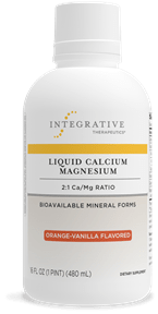Liquid Calcium Magnesium 2:1 Cal/Mag Ratio - Orange Vanilla Flavored