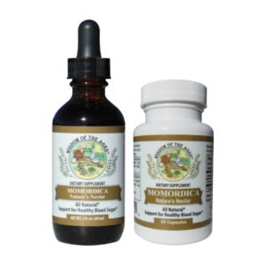 Mormordica capsules and liquid