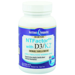 NT Factor w Vit D3/K2 wafer - Vanilla Flavor