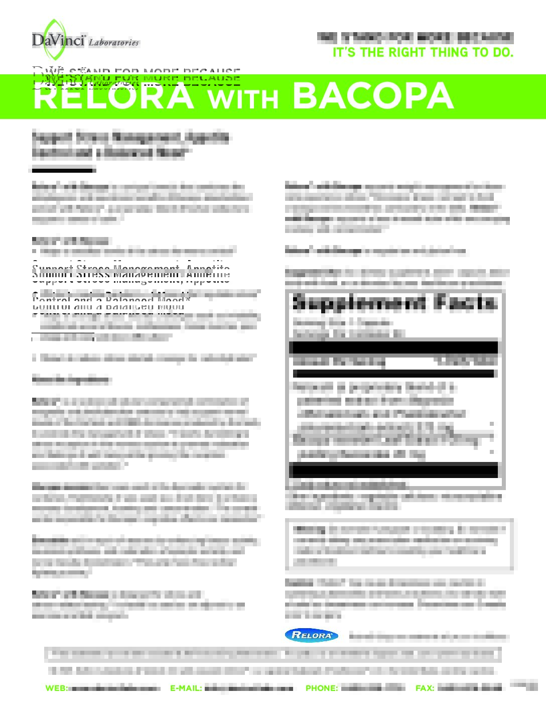 Relora with Bacopa - Image 5
