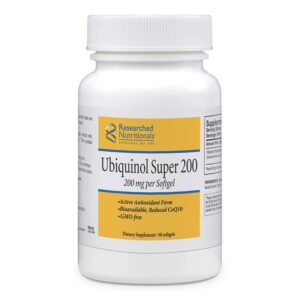 Ubiquinol Super 200 30 softgels RN156.
