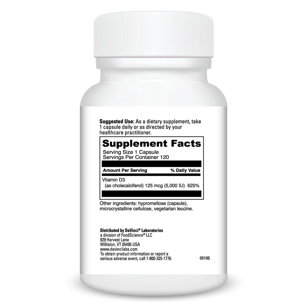 Vitamin D3 5000 IU - Image 3
