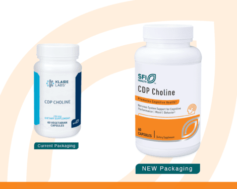 CDP Choline SFI CP1291 current vs new label.