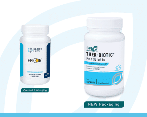 Ther-Biotic® Postbiotic (Epicor®) current vs new label SFI CP1491.