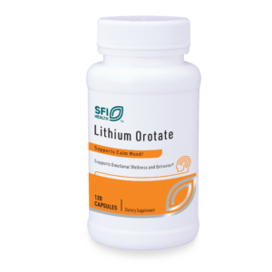 Lithium Orotate 120veg caps SFI CP7241.