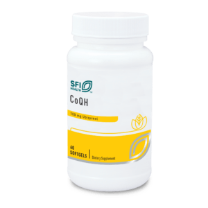 CoQH (Reduced CoEnzyme Q10 (100mg) 60 softgels SFI CQH1.