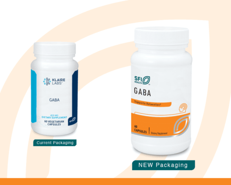 Gaba (420 mg) - GABA SFI current vs new label.