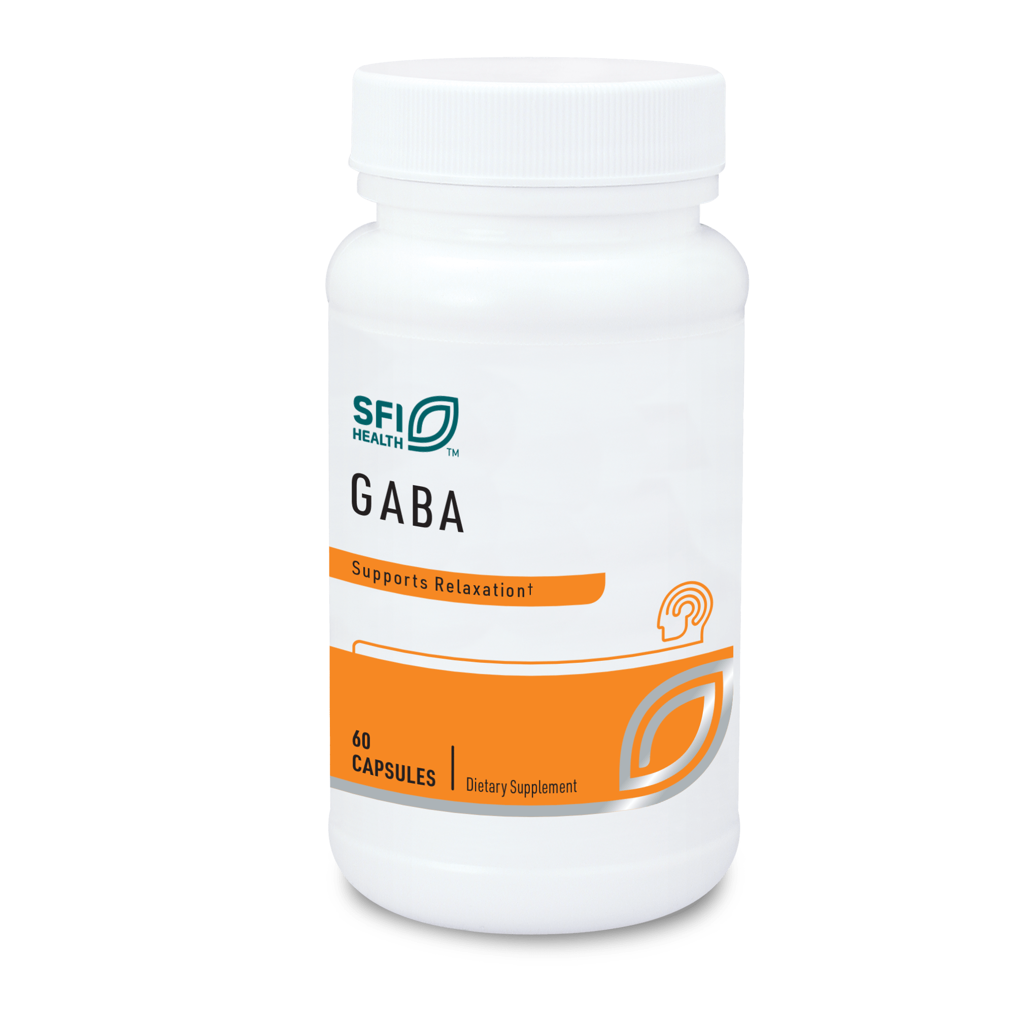 GABA (420mg) 60 veg caps SFI GABA.