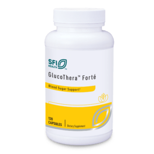GlucoThera Forte 120 veg caps SFI GLF.