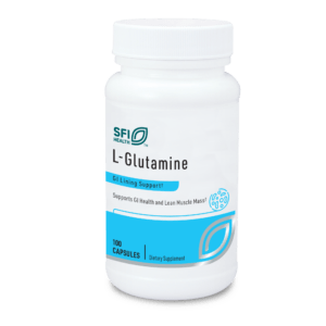 L-Glutamine (500mg) 100 veg caps SFI GLN.