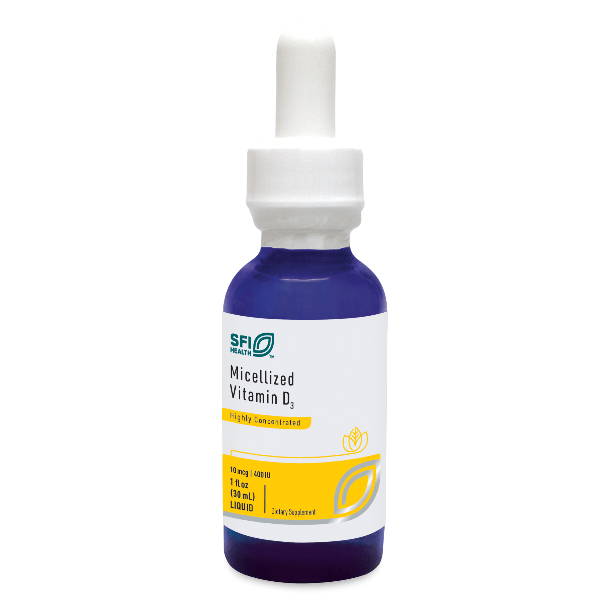 Micellized Vitamin D 1 fluid oz SFI K-MCD.