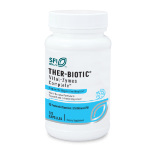 Ther-Biotic Vital-Zymes Complete 120 veg caps SFI K-VZM.