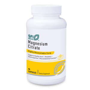 Magnesium Citrate (150mg) 90 veg caps SFI V433-09.