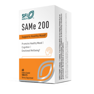 SAMe 200 (200mg elemental SAMe) 60 tablets SFI SAM60.