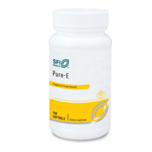 Pure-E 100 softgels SFI V105-10.