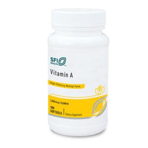 Vitamin A 1500mg 100 softgels SFI VTA.