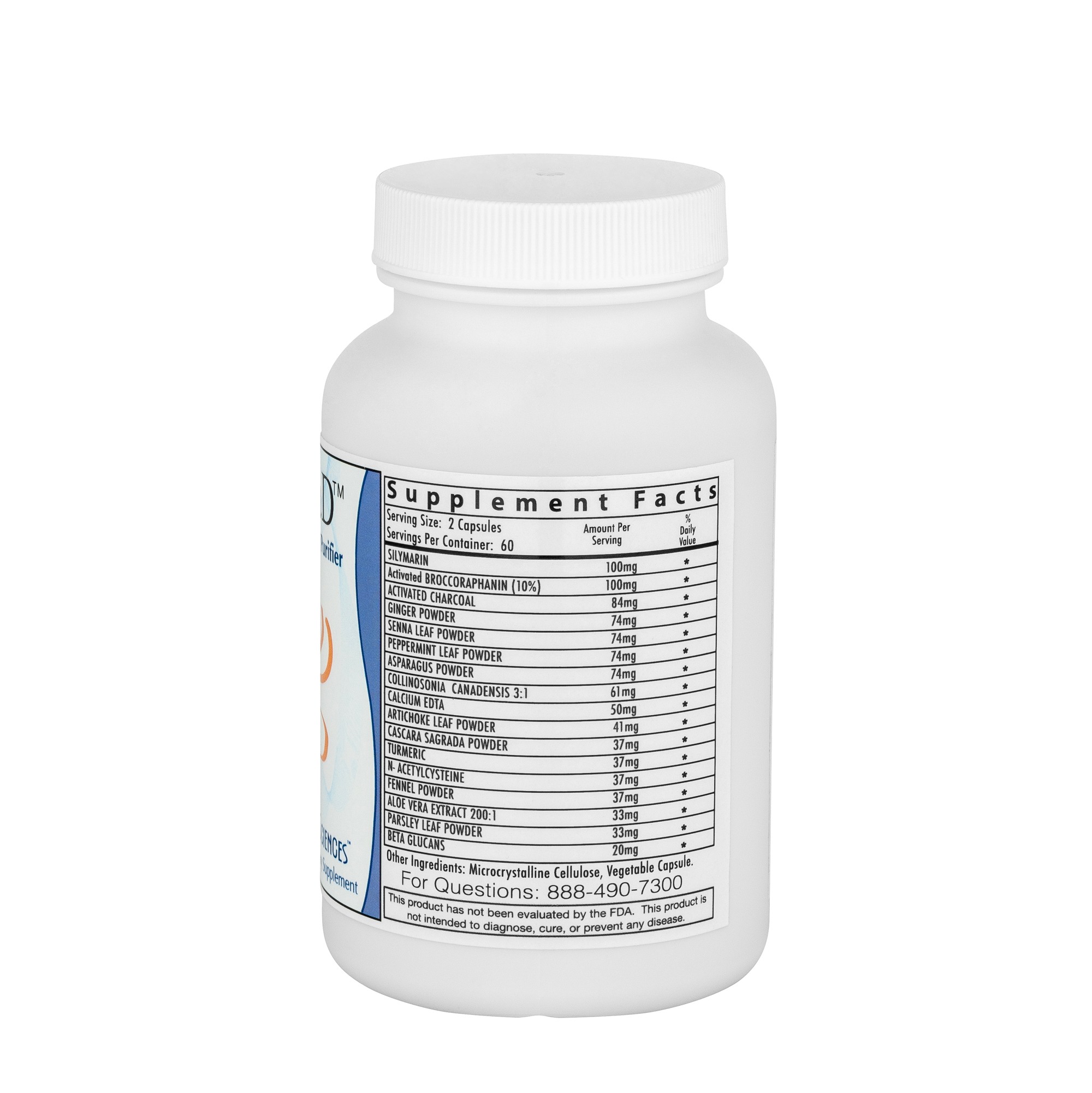 Ultra D 120 caps Supplement Facts.