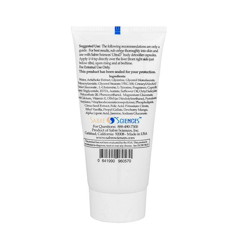 Detoxinol/Liver 2 oz creme back